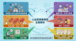 現代人心臟病高風險的原因