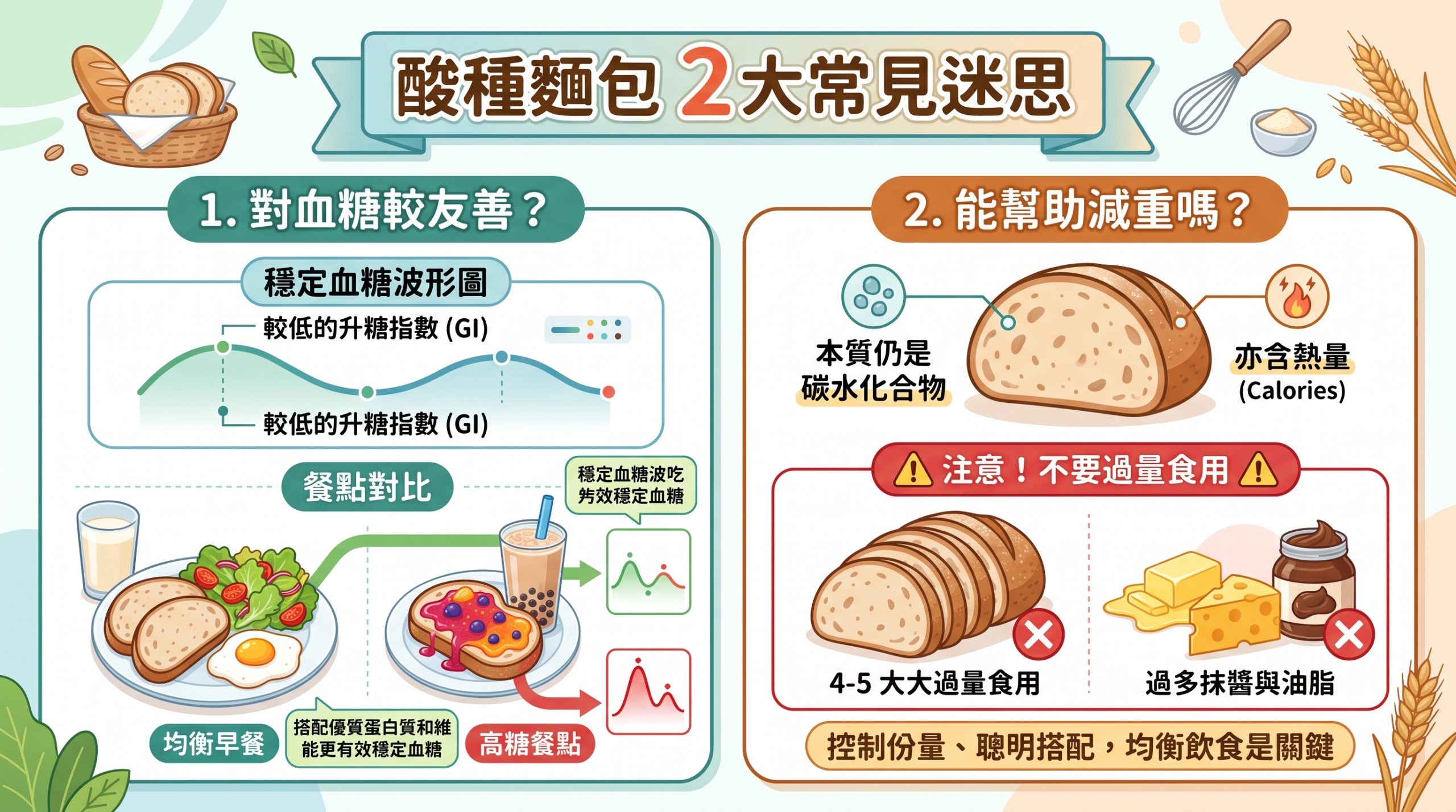 對餐後血糖比較友善，是真的嗎？