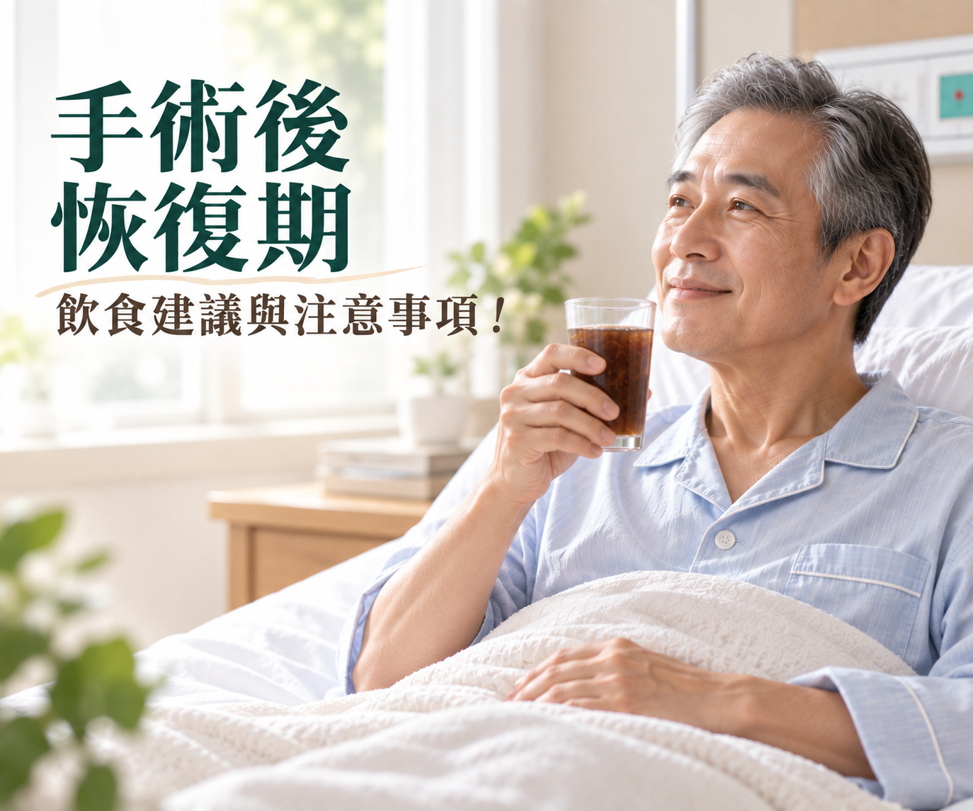 手術後可以喝木耳露嗎？